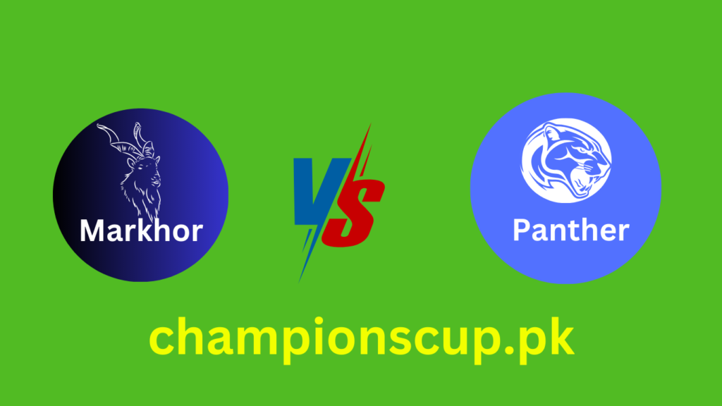 “Top 3 Highlights from Markhor vs Panthers: Follow the Unique Live Score Now!”